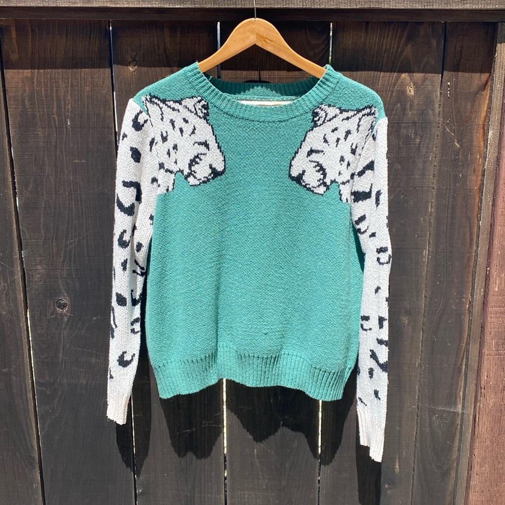 Misslook leopard sweater